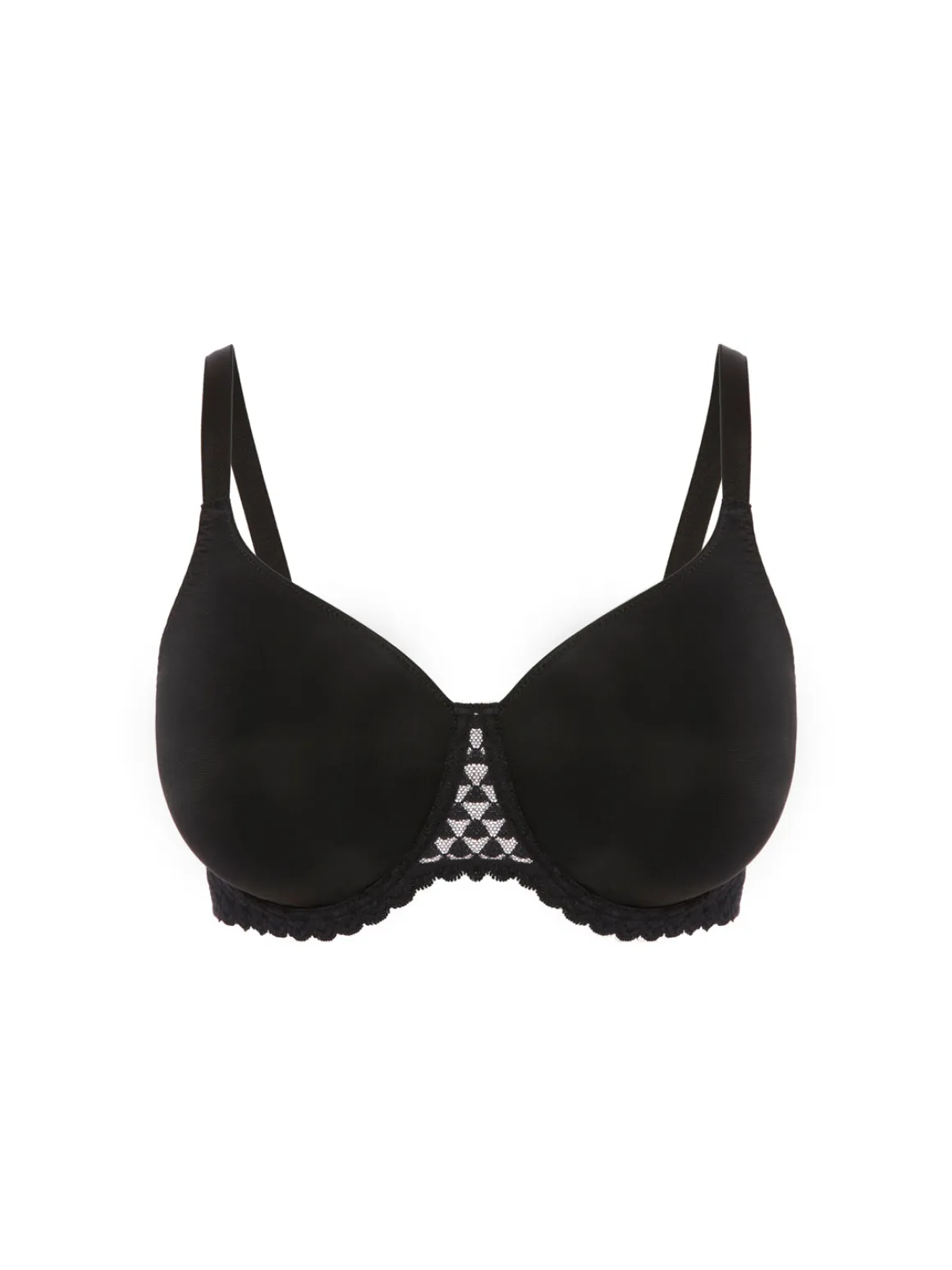 Soutien-gorge avec armature moulé rigide - Noir