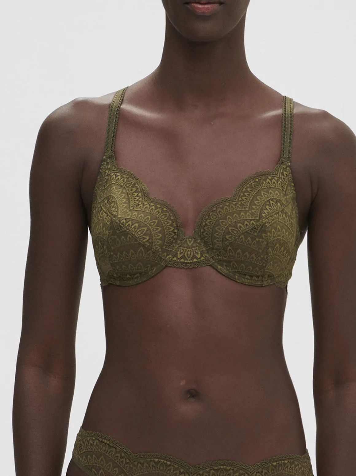 Soutien-gorge avec armatures classique - Vert Aventure