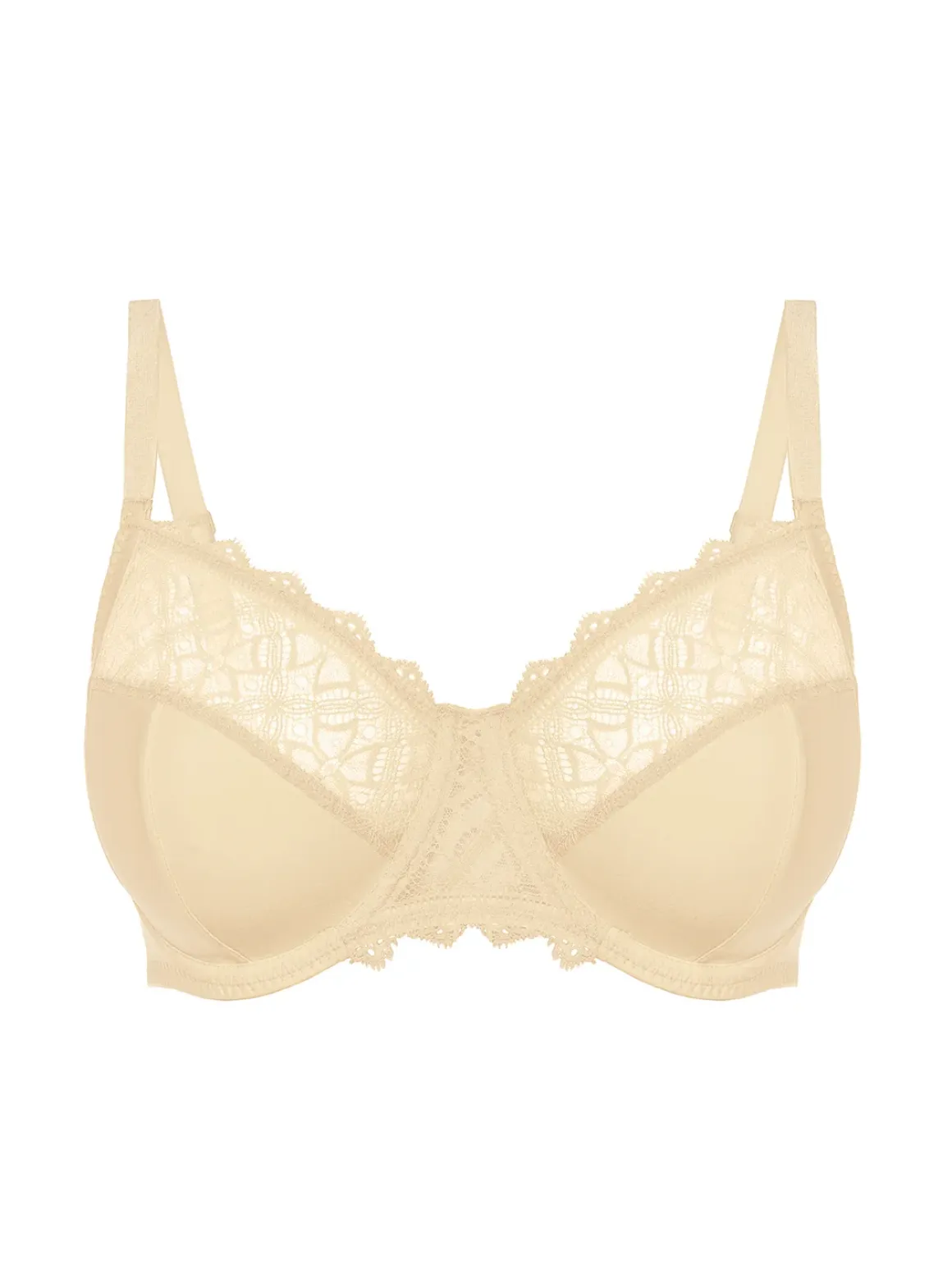 Soutien-gorge avec armatures emboitant - Vanille