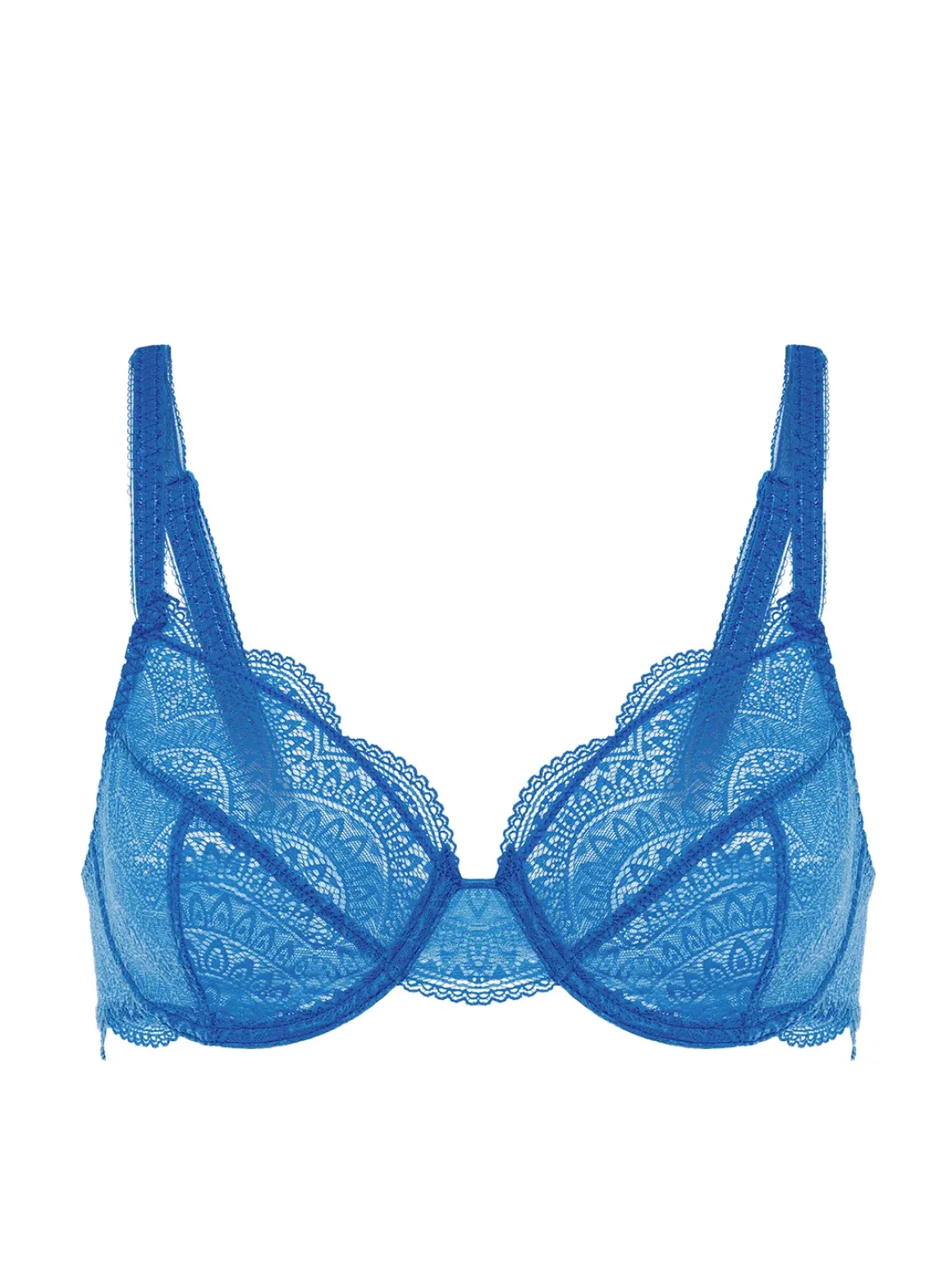 Soutien-gorge avec armatures classique - Bleu Myosotis