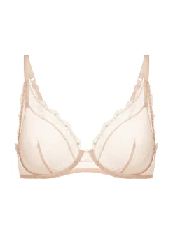 Soutien-gorge avec armatures décolleté - Rose sakura