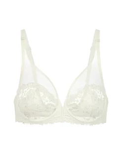 Soutien-gorge avec armatures décolleté plongeant - Naturel