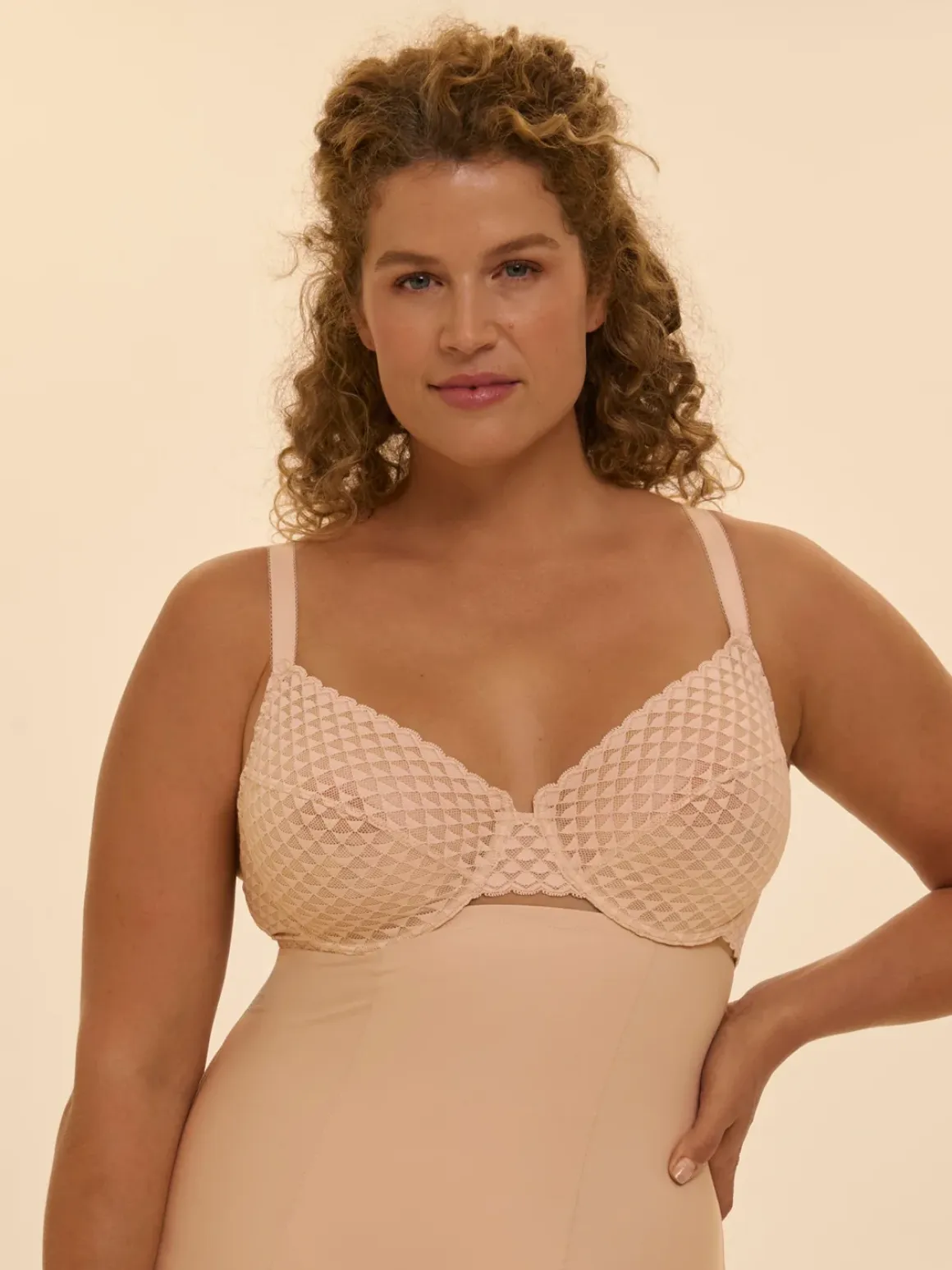 Soutien-gorge avec armatures classique - Peau Rosée