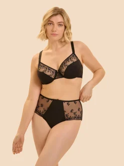 Soutien-gorge avec armatures classique - Noir
