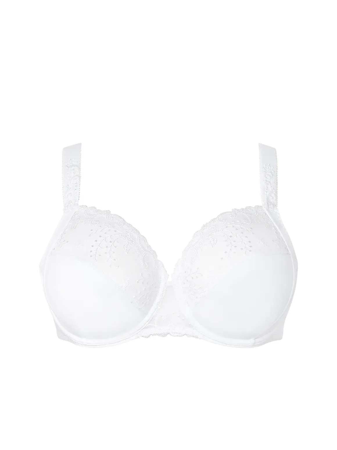 Soutien-gorge avec armatures emboitant - Blanc