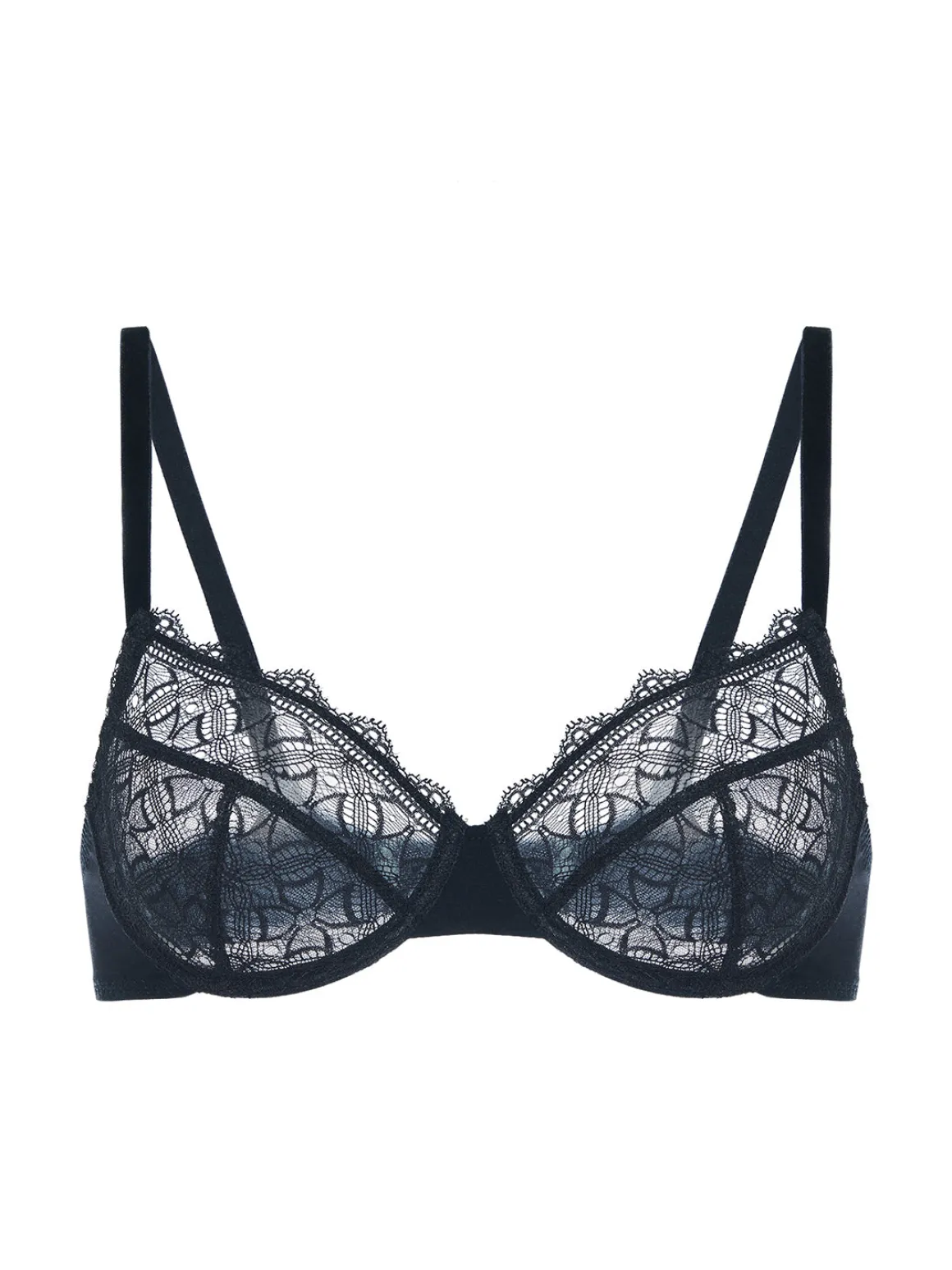 Soutien-gorge avec armatures classique - Noir