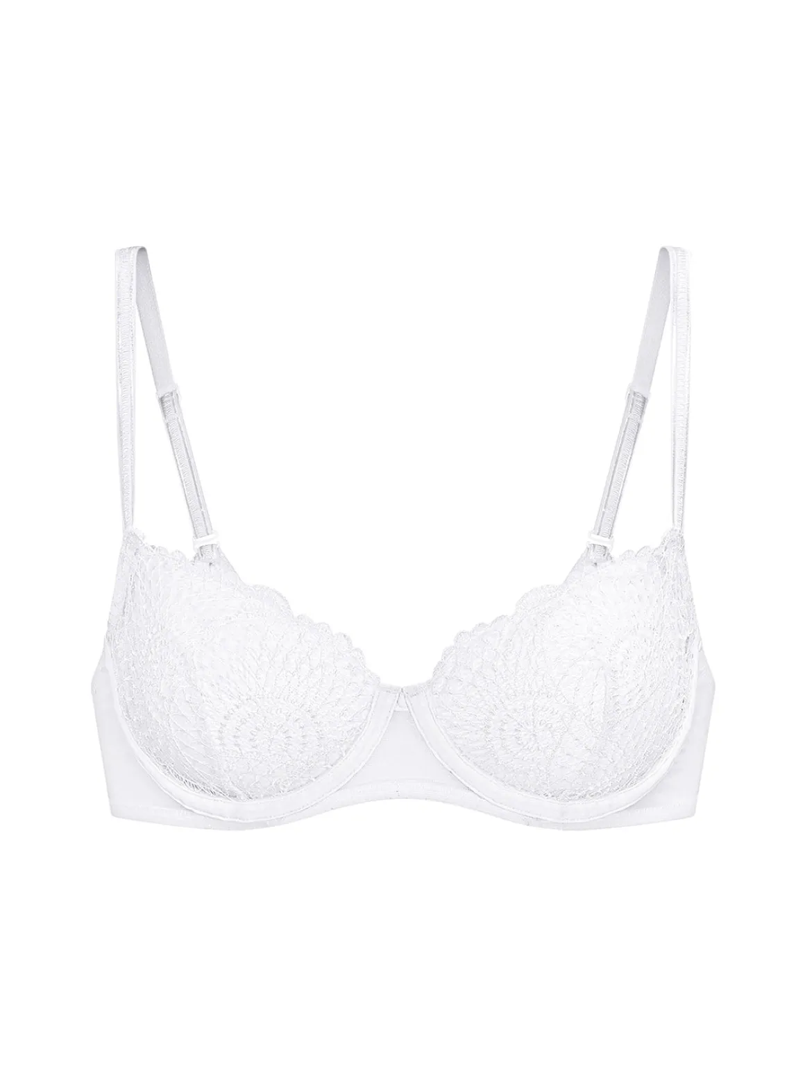 Soutien-gorge corbeille - Blanc