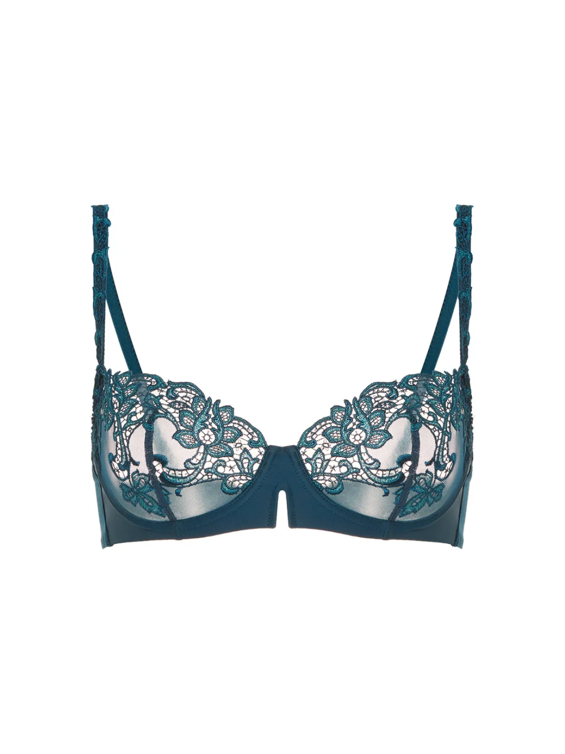 Soutien-gorge corbeille - Bleu Prestige