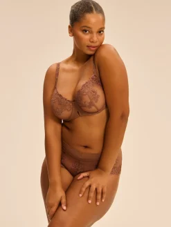 Soutien-gorge corbeille - Brun Tender