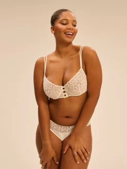 Soutien-gorge corbeille - Naturel