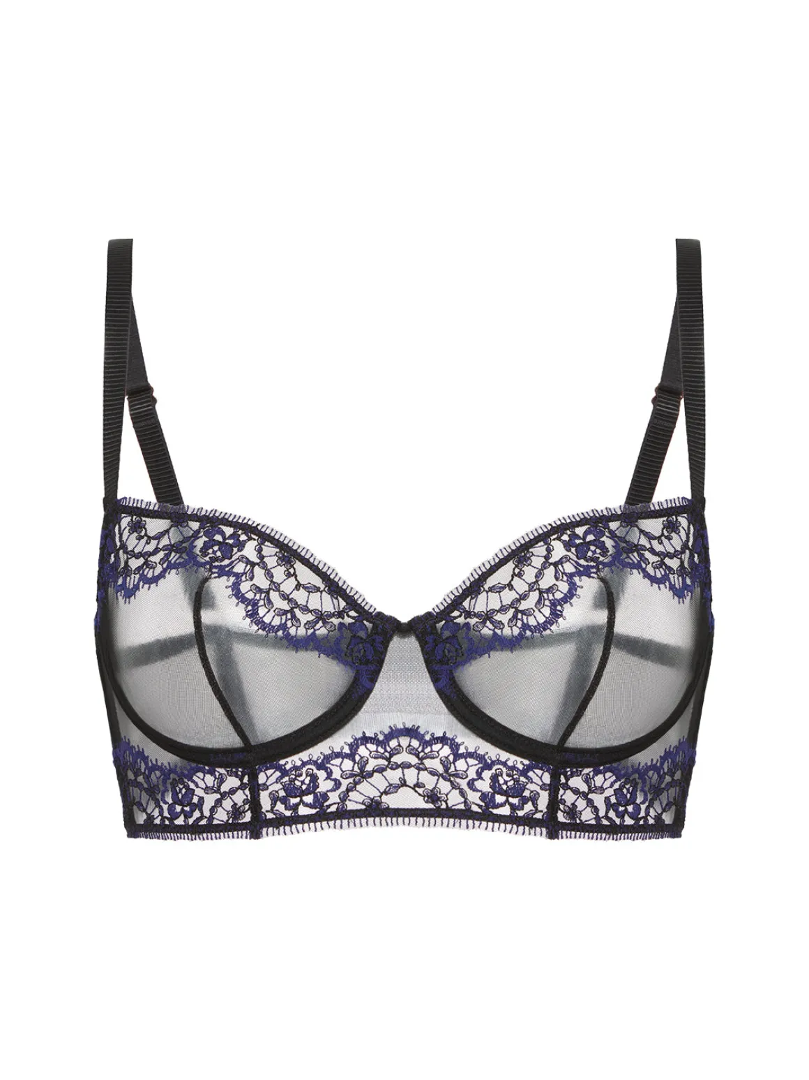 Soutien-gorge corbeille - Noir