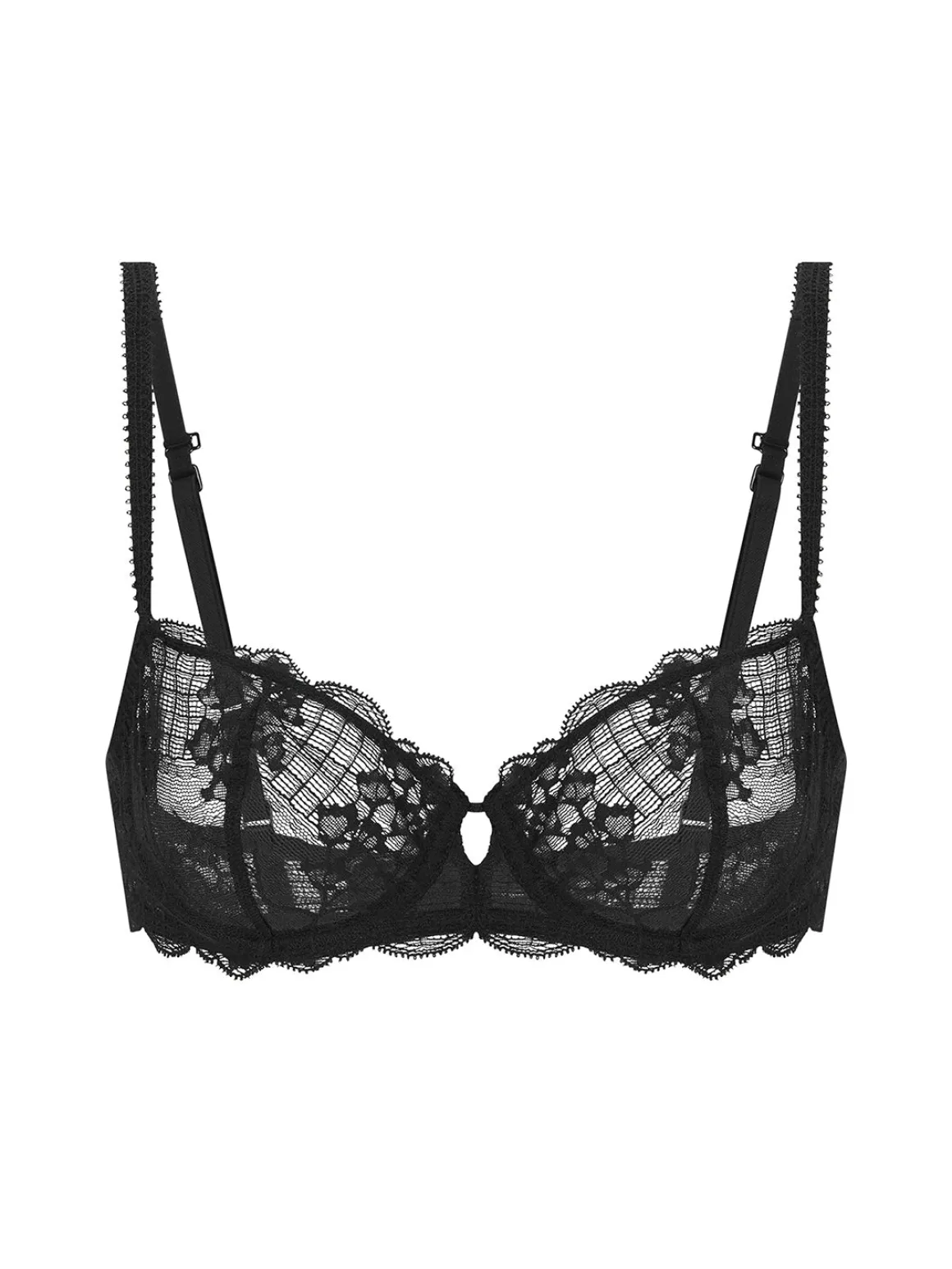 Soutien-gorge corbeille - Noir