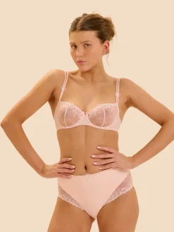 Soutien-gorge corbeille - Poudre