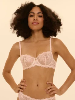 Soutien-gorge corbeille - Rose sakura