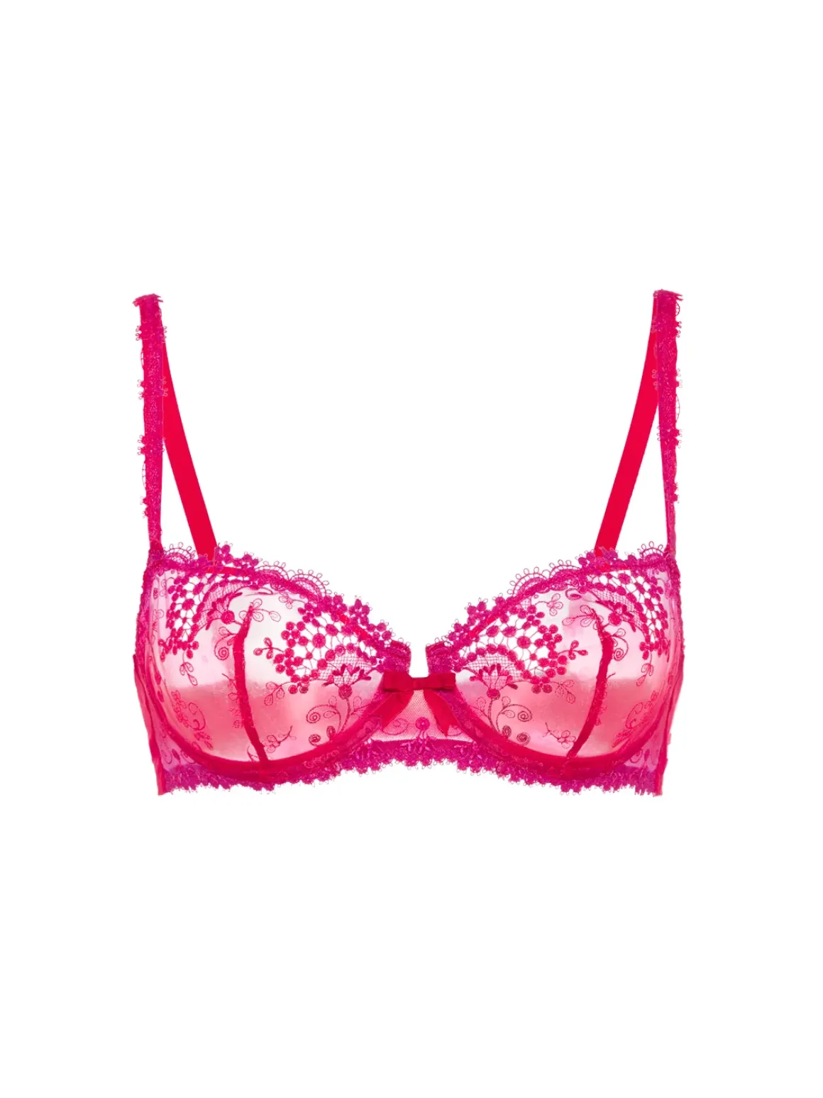 Soutien-gorge corbeille - Rouge Rainbow