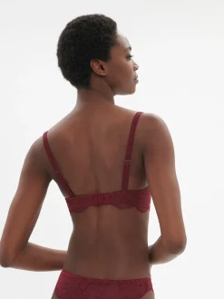 Soutien-gorge corbeille - Rouge Spinelle