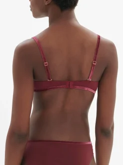 Soutien-gorge corbeille - Rouge Spinelle