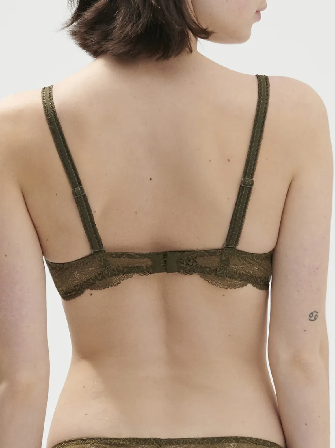 Soutien-gorge corbeille - Vert Aventure
