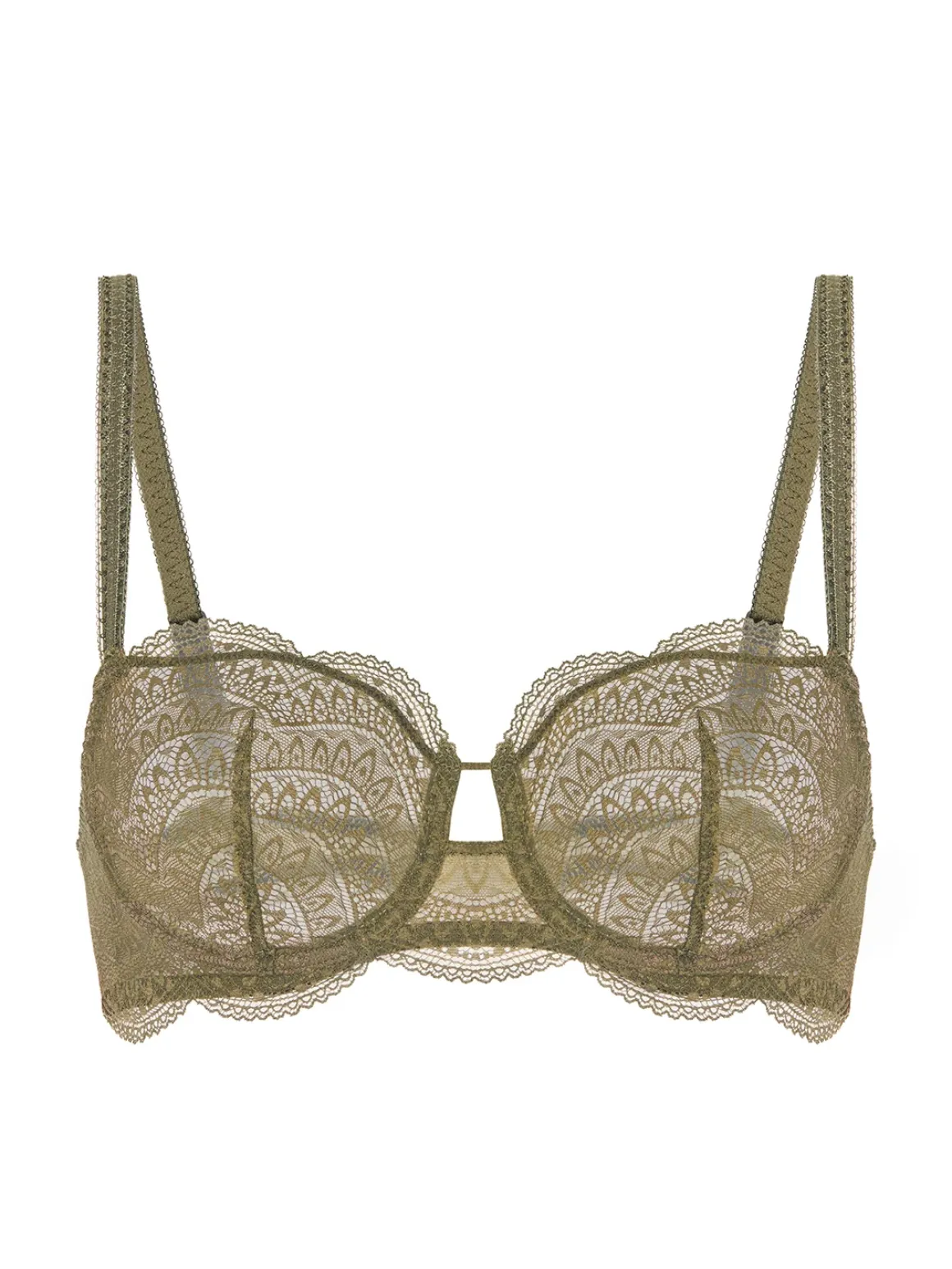 Soutien-gorge corbeille - Vert Aventure