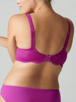 Soutien-gorge décolleté carré en spacer 3D - Bougainvillier