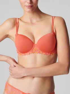 Soutien-gorge décolleté carré en spacer 3D - Mango