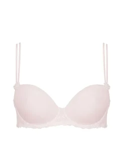 Soutien-gorge décolleté carré en spacer 3D - Poudre