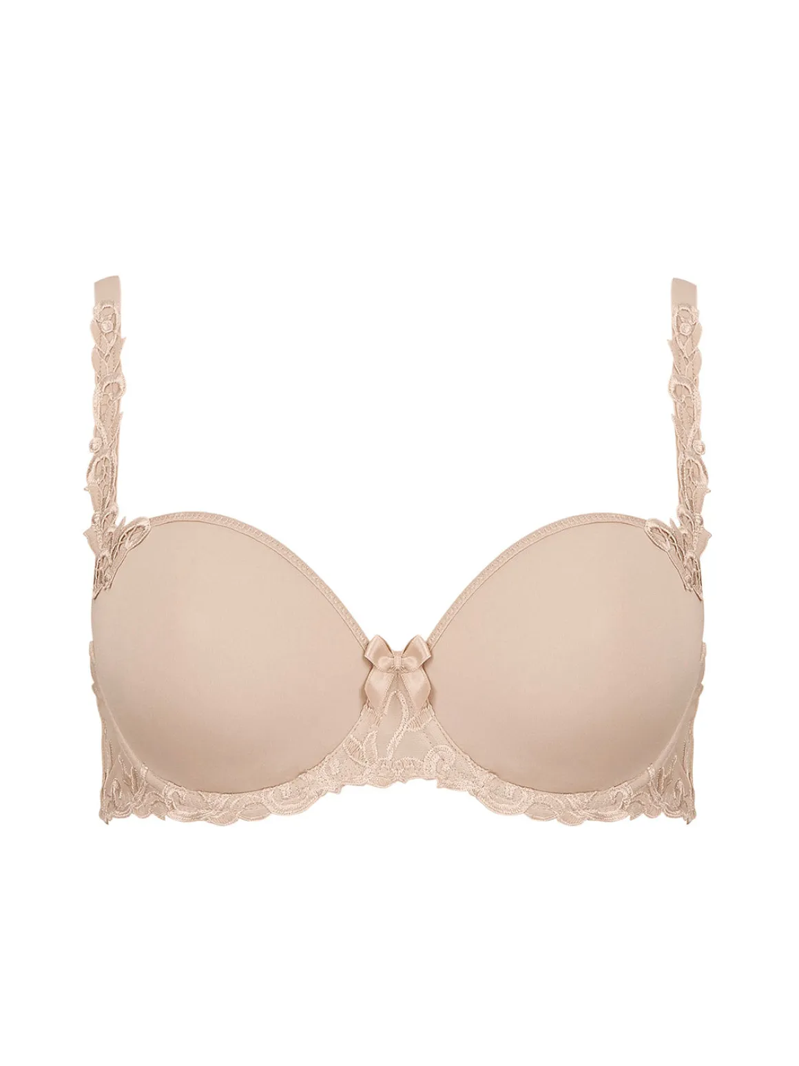 Soutien-gorge décolleté carré en spacer 3D - Peau Rosée