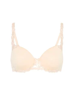 Soutien-gorge décolleté carré en spacer 3D - Beige Chic