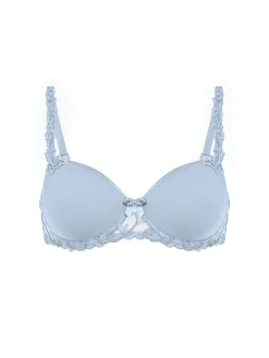 Soutien-gorge décolleté carré en spacer 3D - Bleu Rêve