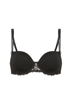 Soutien-gorge décolleté carré en spacer 3D - Noir Gem