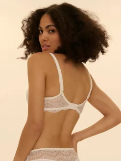 Soutien-gorge décolleté carré en spacer 3D - Naturel