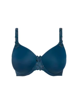 Soutien-gorge emboitant moulé - Bleu pétrole