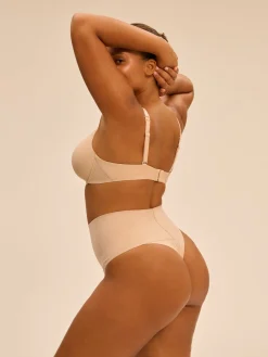 Soutien-gorge emboitant multi-positions sans couture - Peau Rosée