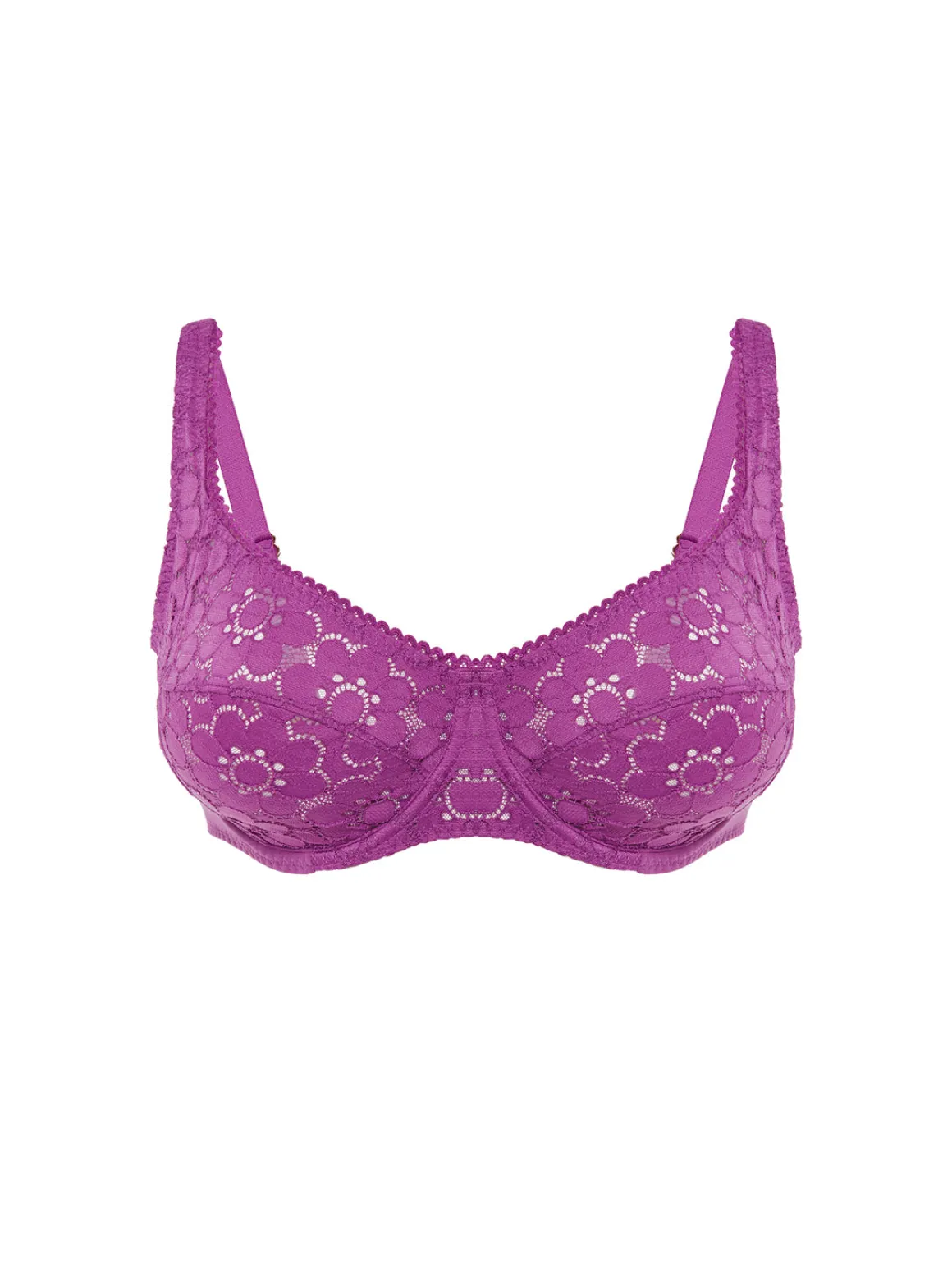 Soutien-gorge emboitant plongeant - Violet Divine