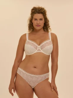 Soutien-gorge emboitant pour poitrine généreuse - Naturel