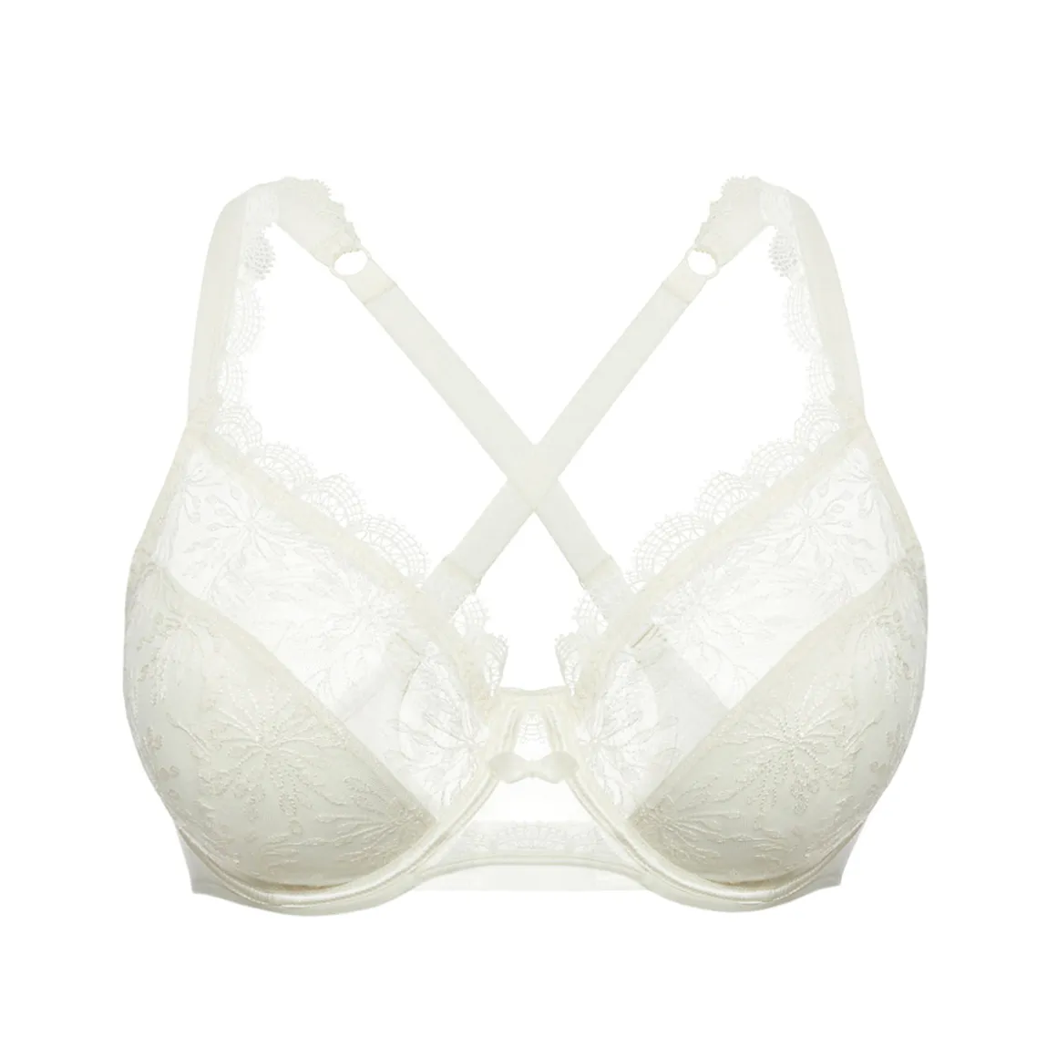 Soutien-gorge emboitant pour poitrine généreuse - Naturel