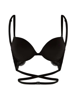 Soutien-gorge multi-positions dos nu - Noir