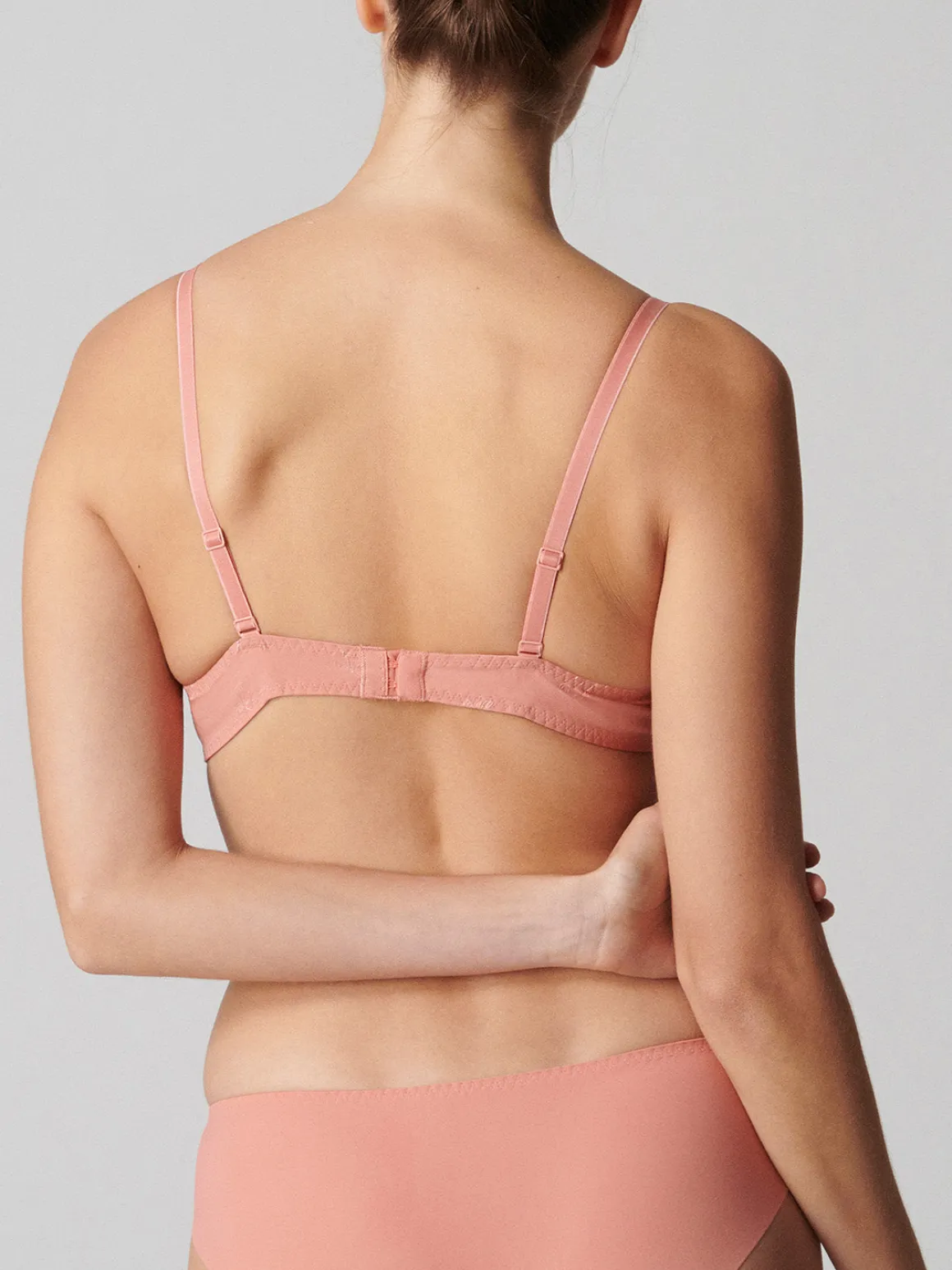 Soutien-gorge push-up décolleté plongeant - Rose Ginger