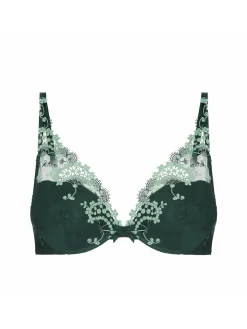 Soutien-gorge push-up décolleté plongeant - Vert Kolsaï
