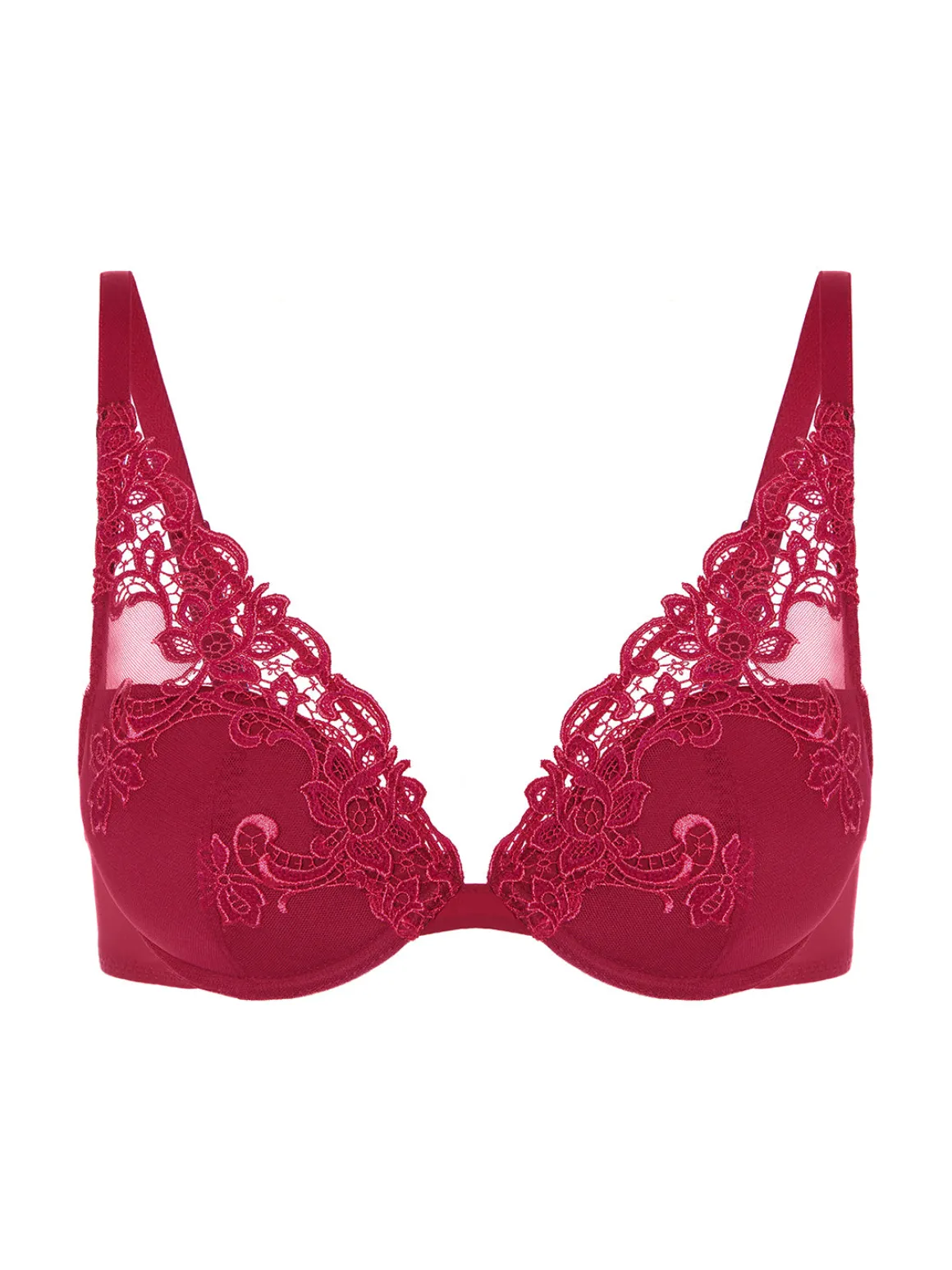 Soutien-gorge push-up décolleté plongeant - Lipstick