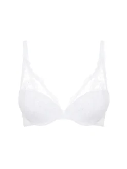 Soutien-gorge push-up décolleté plongeant - Blanc
