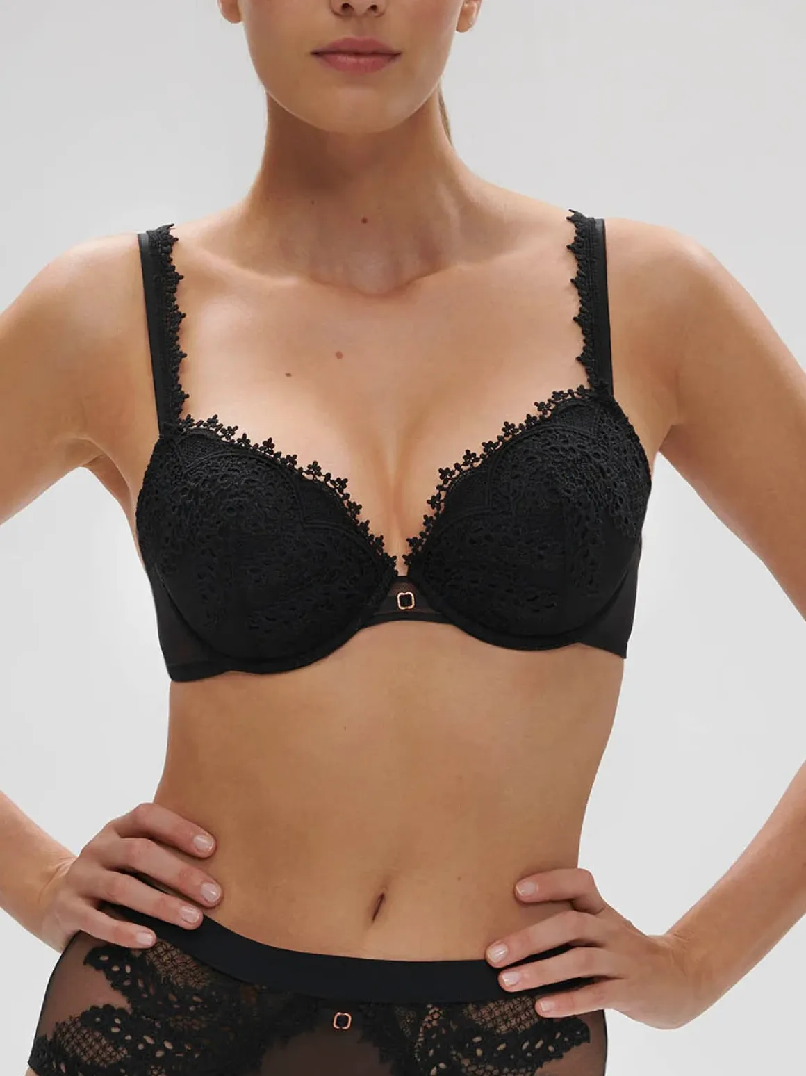Soutien-gorge push-up - Noir