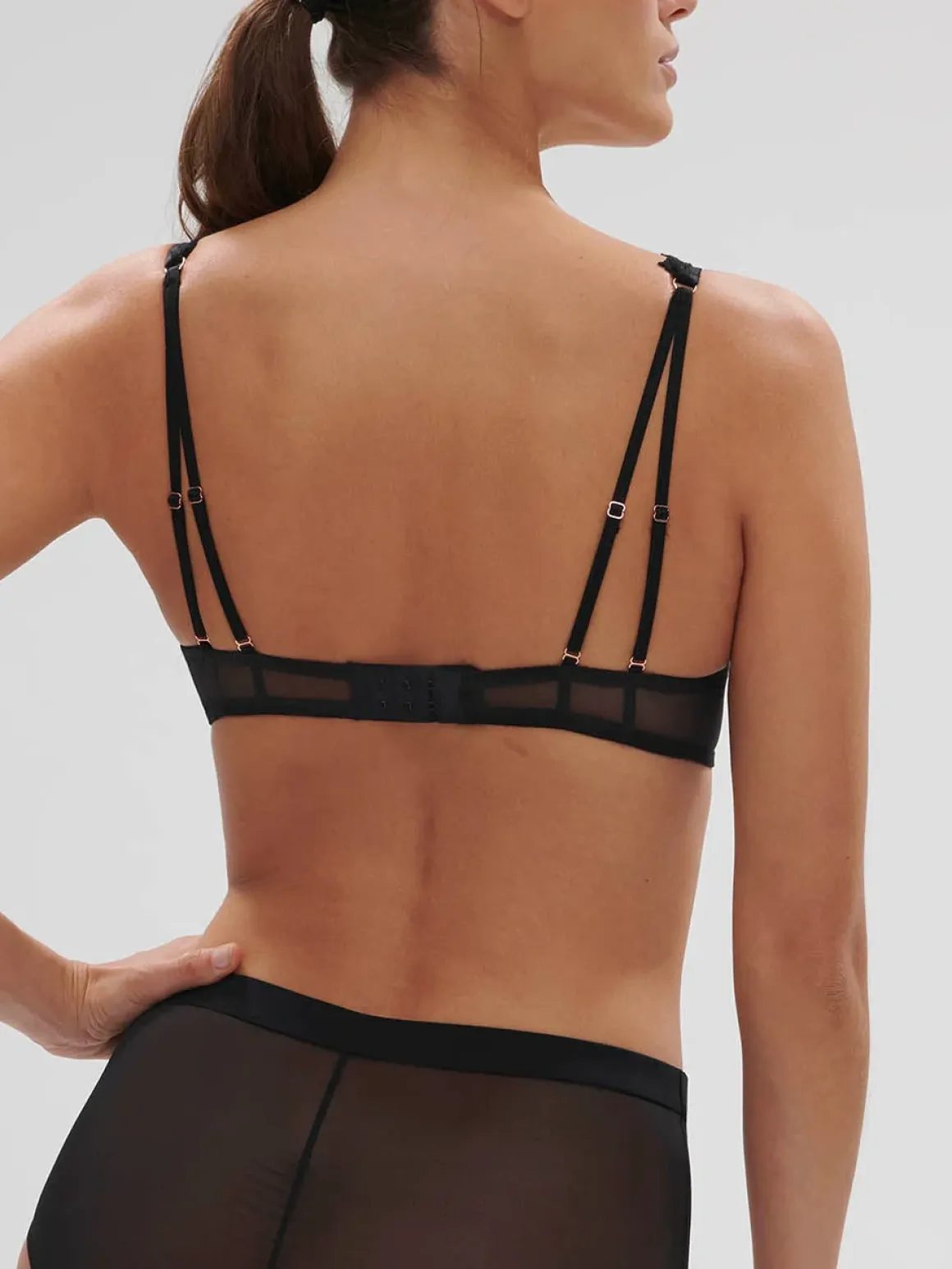 Soutien-gorge push-up - Noir