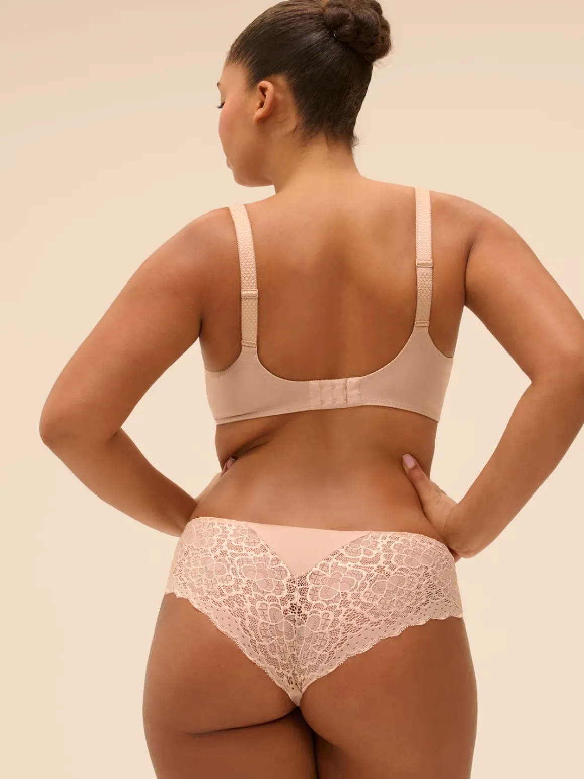 Soutien-gorge sans-armatures structuré - Peau Rosée