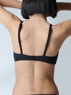 Soutien-gorge sans-armatures structuré - Noir