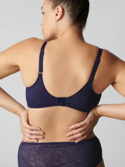 Soutien-gorge sans-armatures structuré - Minuit