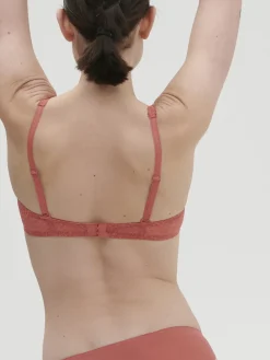Soutien-gorge sans-armatures structuré - Rose Texas