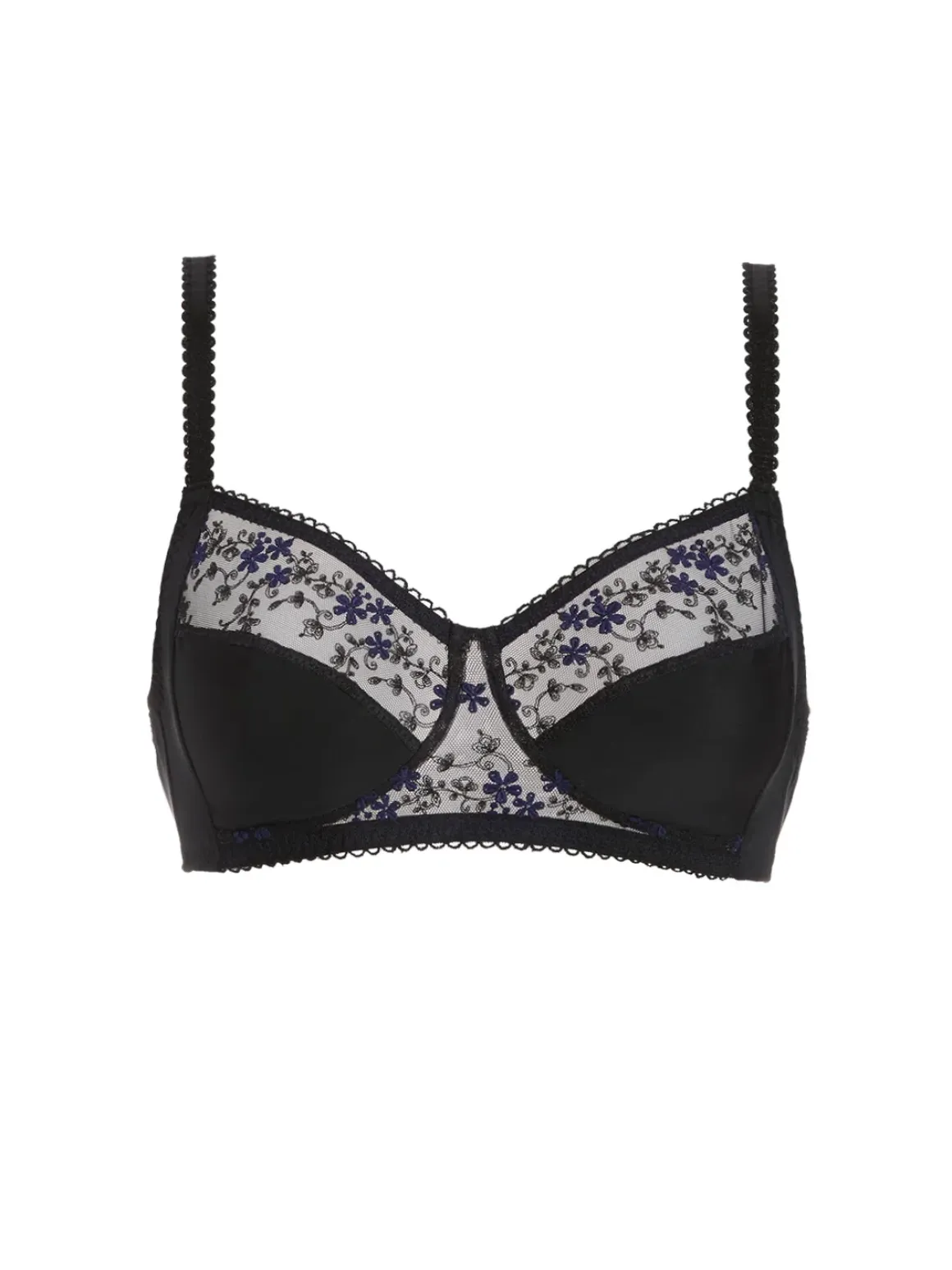 Soutien-gorge sans-armatures structuré - Noir