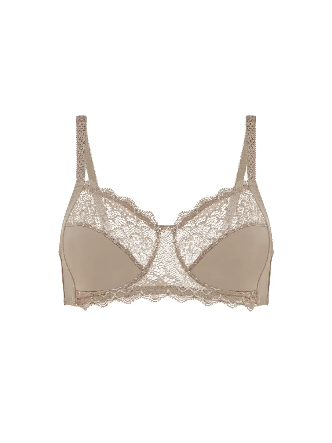Soutien-gorge sans-armatures structuré - Grège