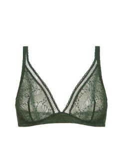 Soutien-gorge sans-armatures structuré - Vert Icône